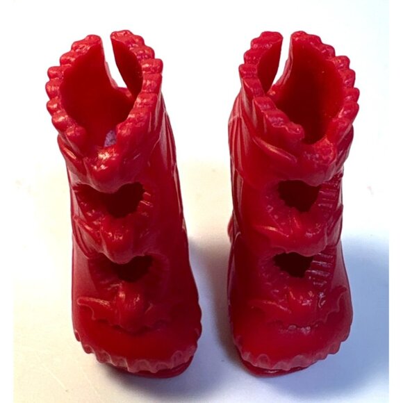 Monster High Shoes Boots Ghoul Fair Elissabat Heels Mattel - Picture 3 of 6